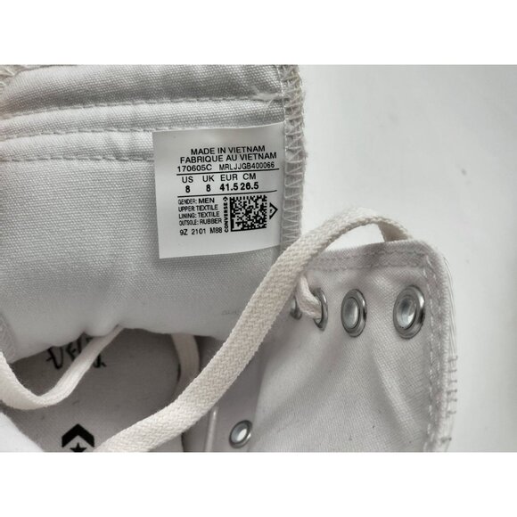 Converse UNT1TL3D‎ High 'Hi-Vis Collection Men Shoes Size 8 White 170605C - Picture 6 of 7
